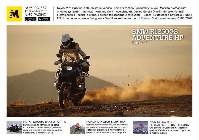 Magazine n&deg; 362, scarica e leggi il meglio di Moto.it 