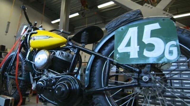 Harley-Davidson: una WR da gara del 1947