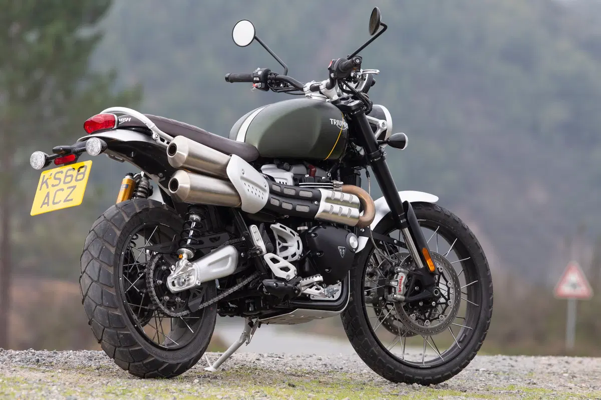 Triumph Scrambler 1200 XE XC 2019: TEST, la prima col 21 davanti! (26)