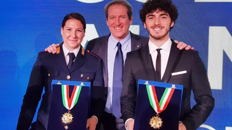 Bagnaia e Fontanesi insigniti del Collare d'oro CONI