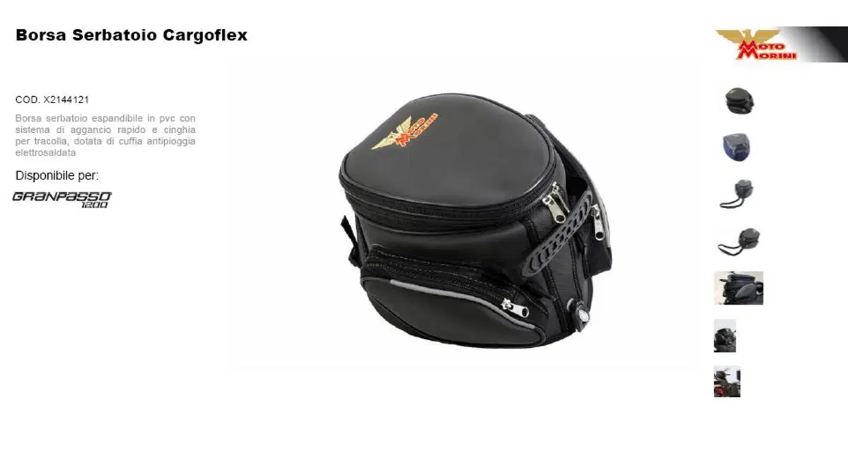 Accessori e Abbigliamento Moto Morini in stock (5)