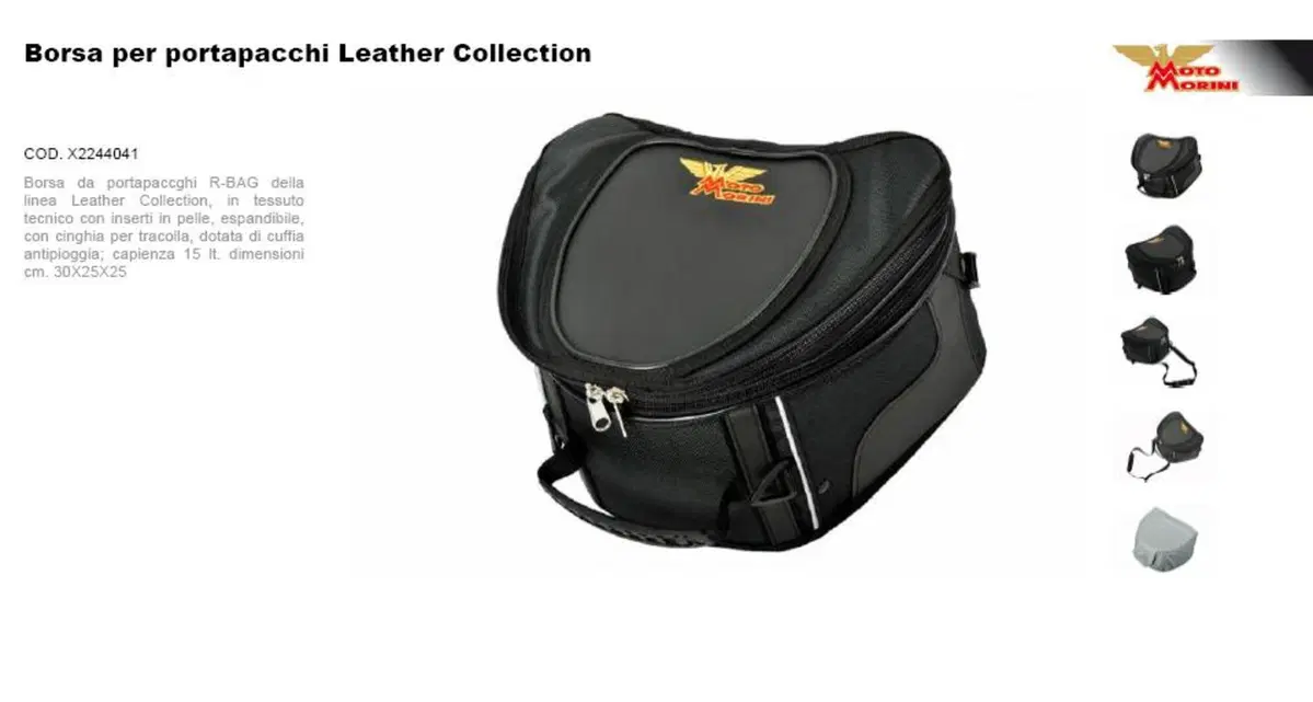 Accessori e Abbigliamento Moto Morini in stock (10)