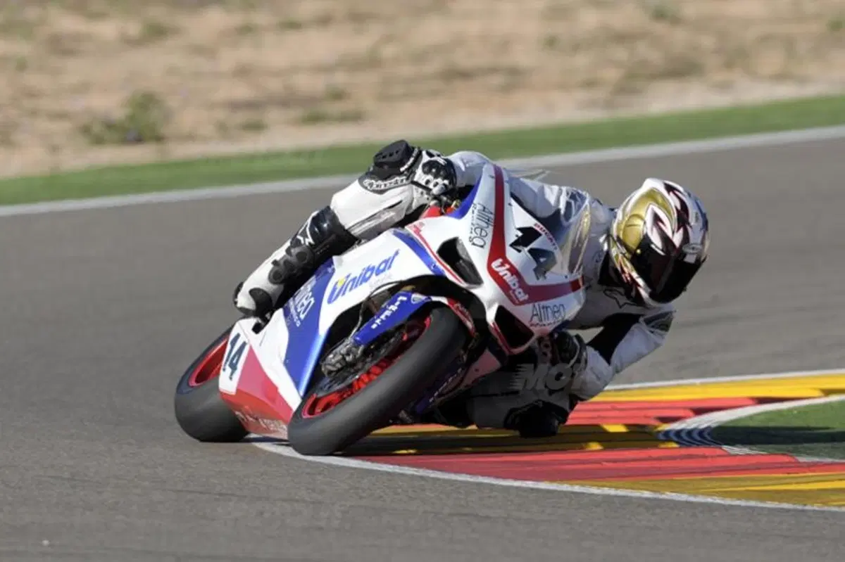 Checa è il più veloce sul circuito di Aragon