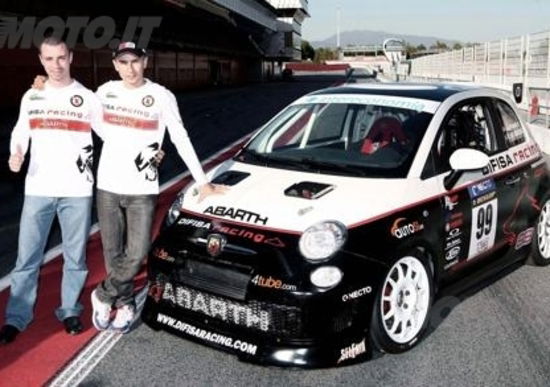 Jorge Lorenzo correrà il CER con la Fiat 500 Abarth Corse