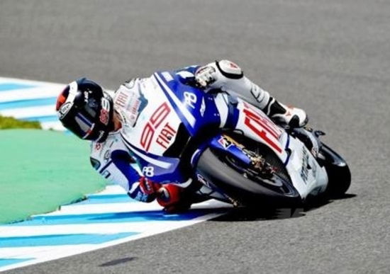 Lorenzo è il più veloce nelle prove del GP dell'Estoril