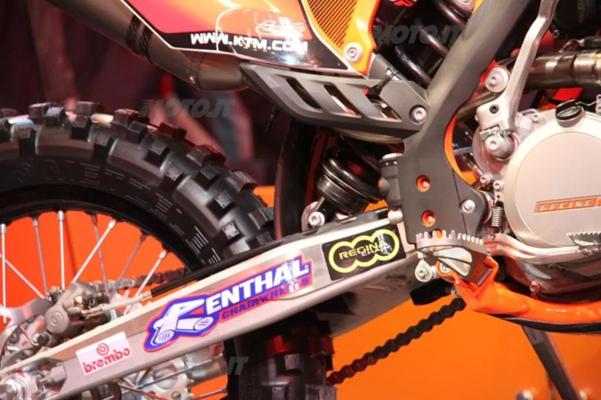 KTM introduce a Milano un'inedita EXC-F 350
