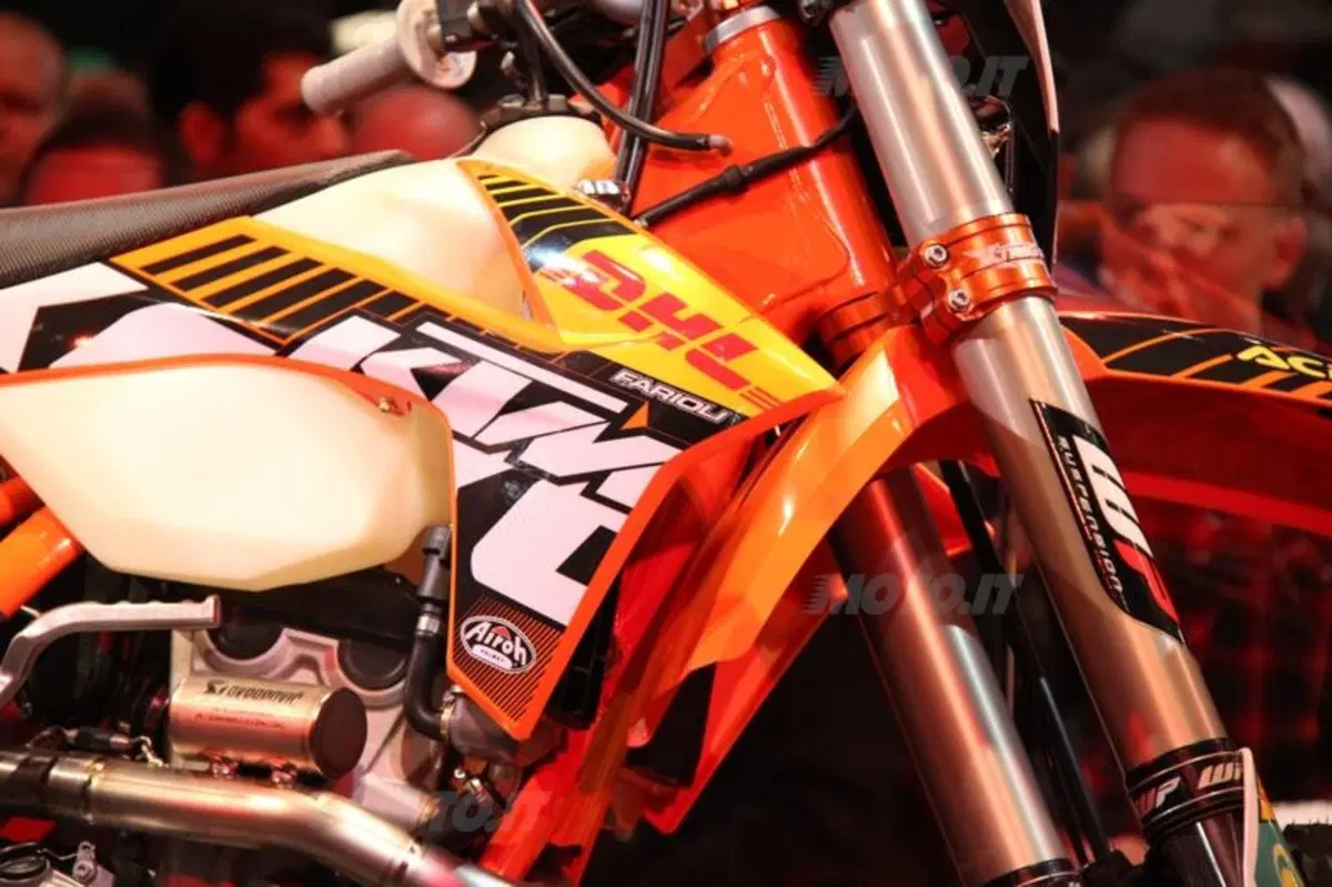 KTM introduce a Milano un'inedita EXC-F 350 (2)