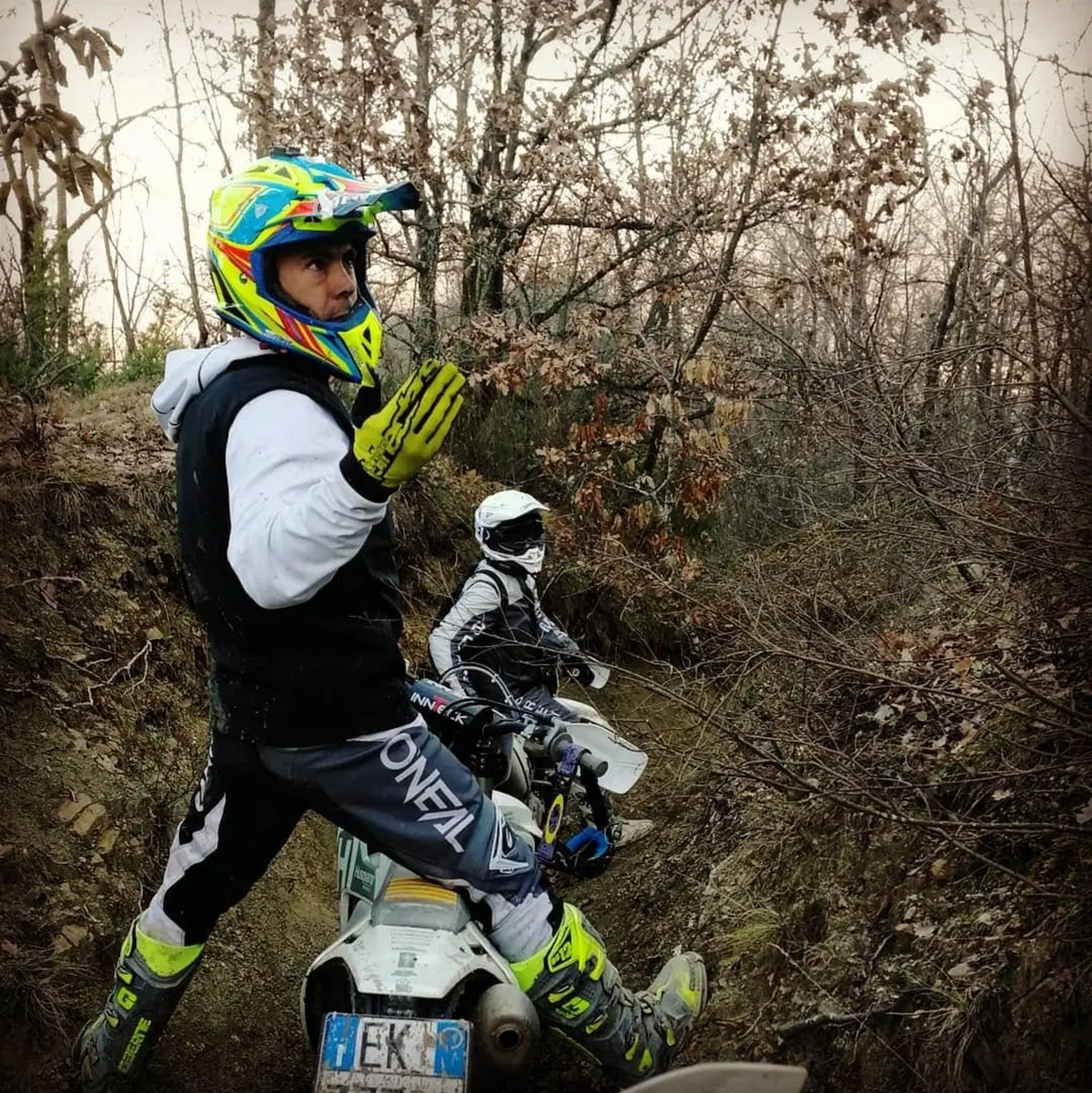 Enduro di fine anno coi campioni del ciclismo Fontana e Guarnieri (2)