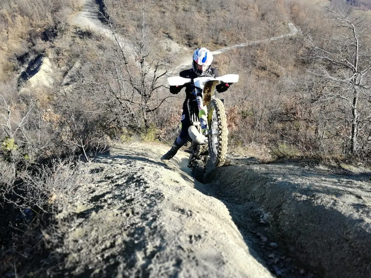 Enduro di fine anno coi campioni del ciclismo Fontana e Guarnieri
