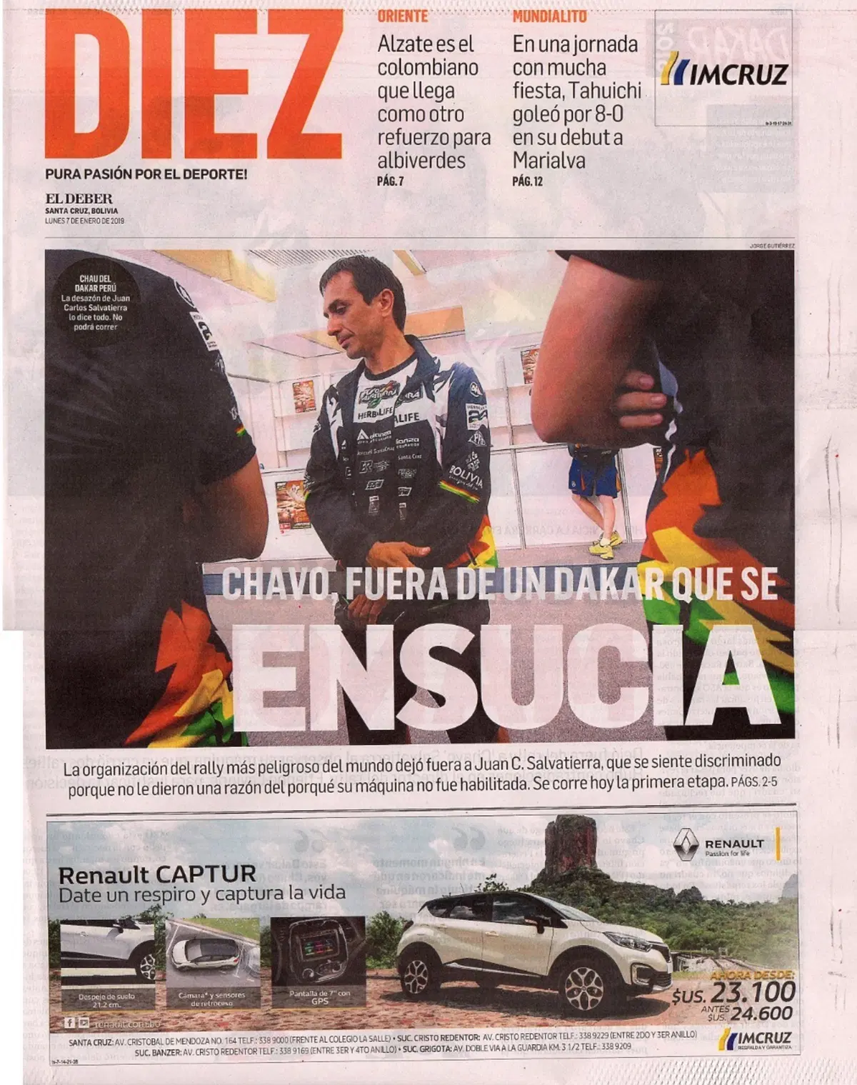 Dakar 2019 100% Perù. Il Caso Salvatierra (8)