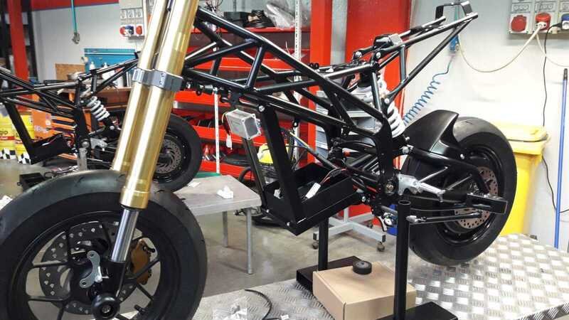 Thundervolt NK-E, la moto elettrica di Loris Reggiani