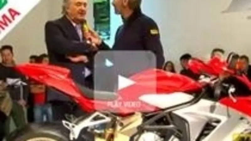 Claudio Castiglioni: "La F3 &egrave; stata creata perch&eacute; volevamo fare la moto pi&ugrave; bella del mondo"