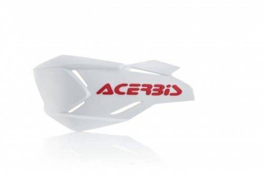 Acerbis Cover paramano X-factory Bianco/rosso