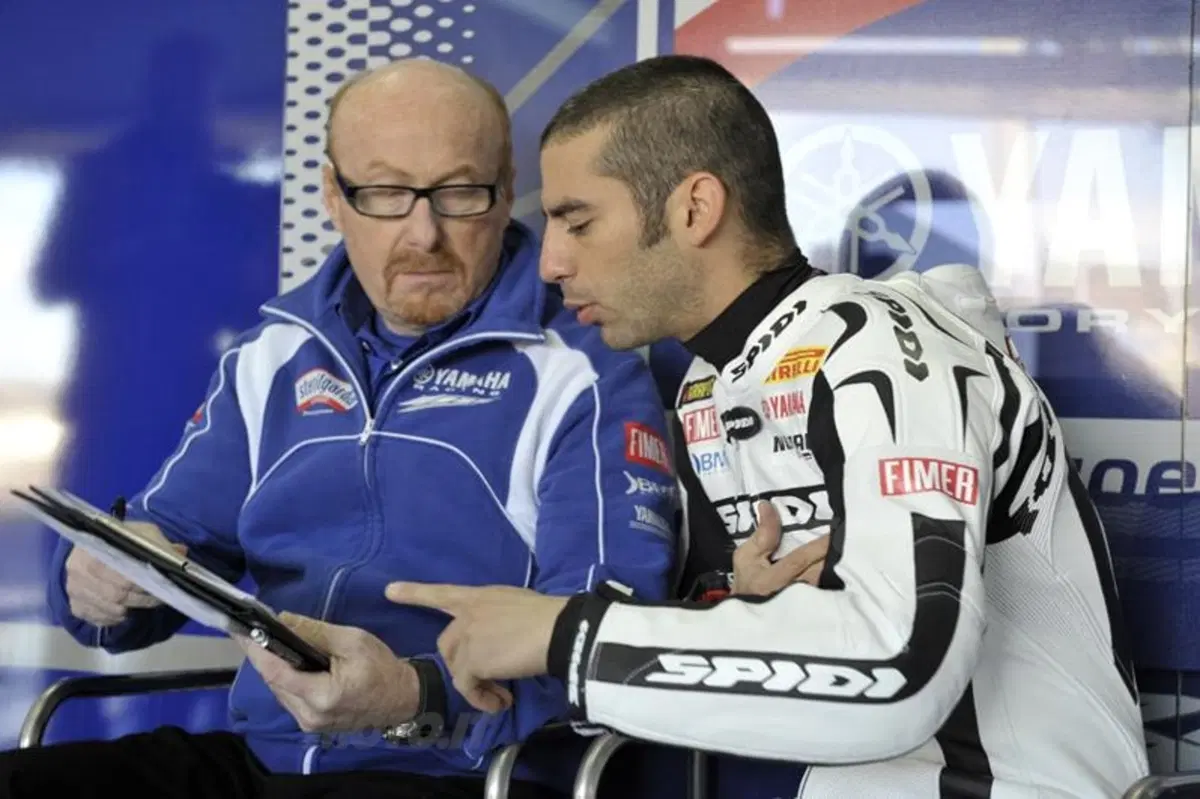 Test SBK. Melandri debutta sulla Yamaha Superbike