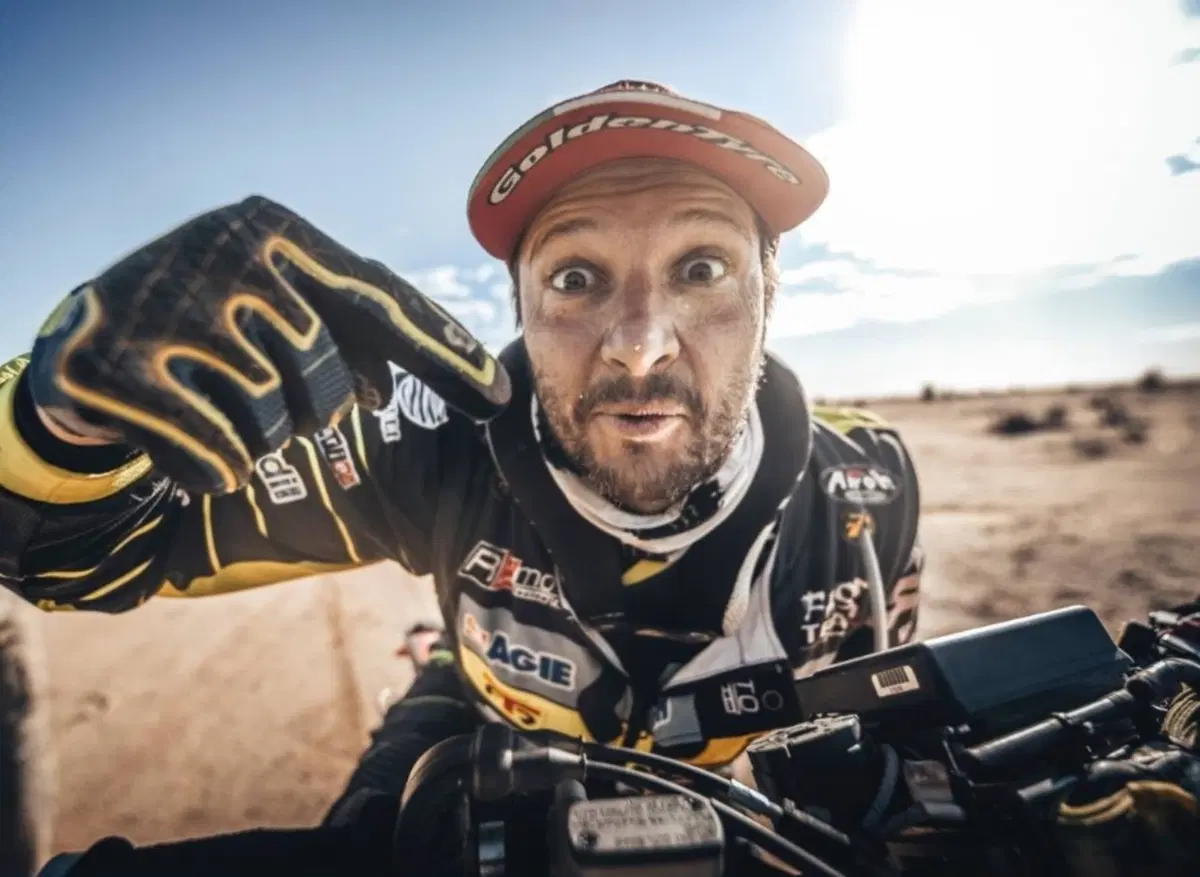 All'Africa Eco Race Simone Agazzi (Honda) chiude con un fantastico podio!