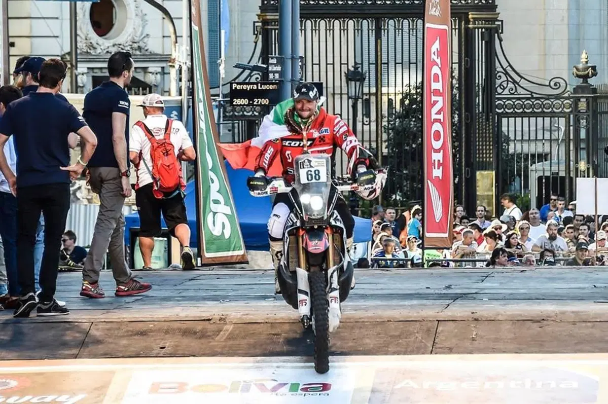 All'Africa Eco Race Simone Agazzi (Honda) chiude con un fantastico podio! (4)