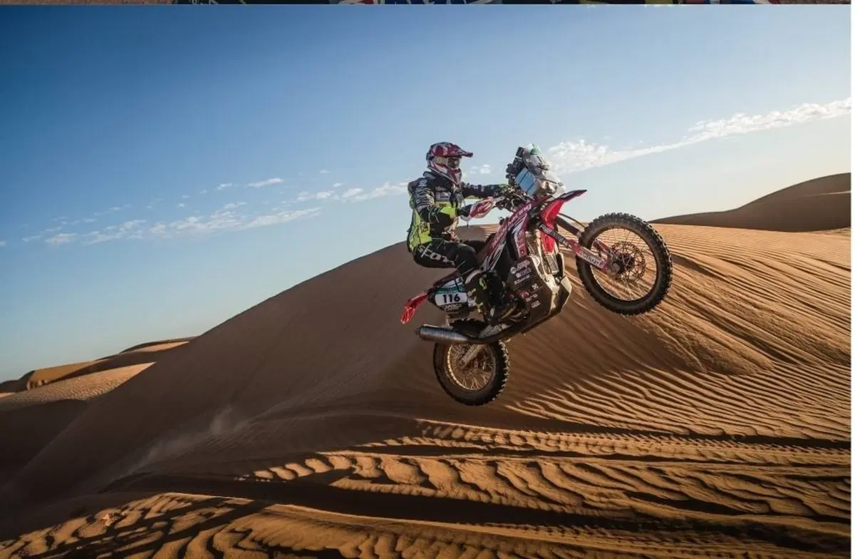 All'Africa Eco Race Simone Agazzi (Honda) chiude con un fantastico podio! (5)