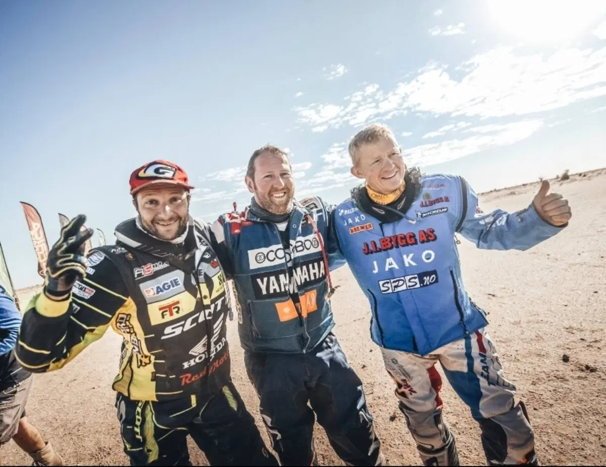 All'Africa Eco Race Simone Agazzi (Honda) chiude con un fantastico podio! (6)