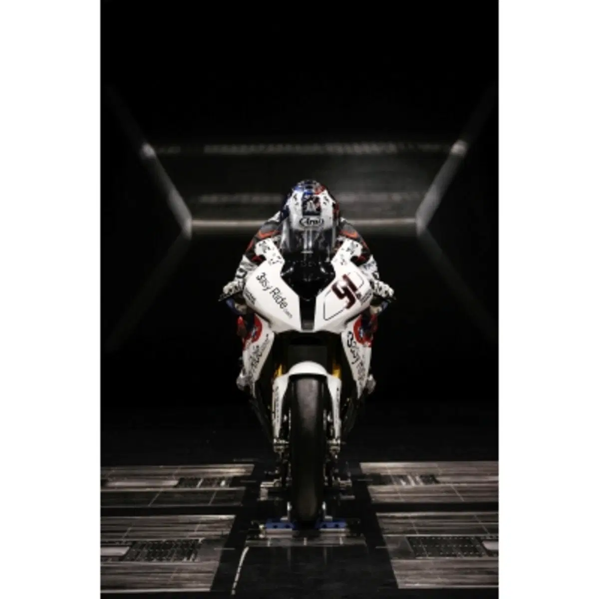 BMW S 1000 RR SBK. Corser e Haslam nella galleria del vento (6)