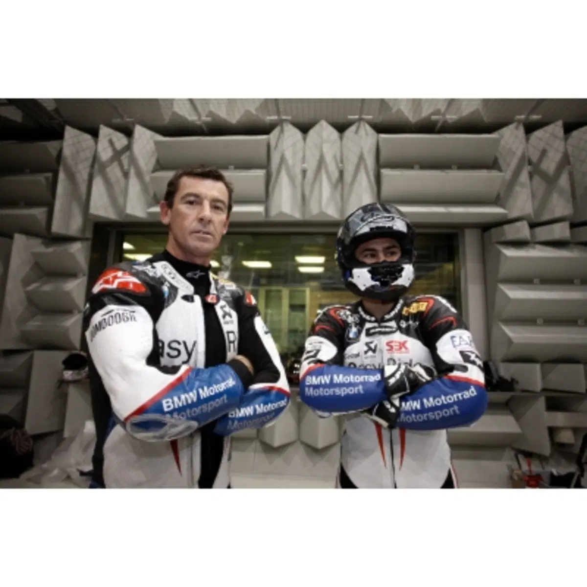 BMW S 1000 RR SBK. Corser e Haslam nella galleria del vento (9)