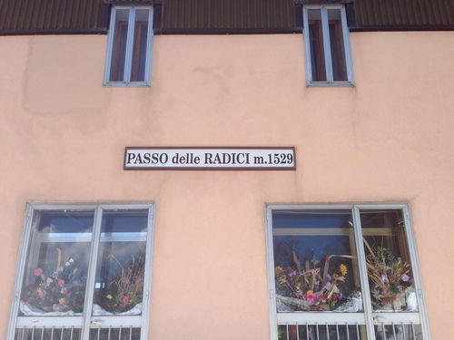 Lo chalet al Passo delle Radici