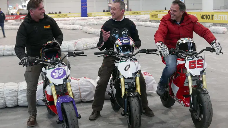 Thundervolt NK-E, la moto di Loris Reggiani svelata al Motor Bike Expo di Verona