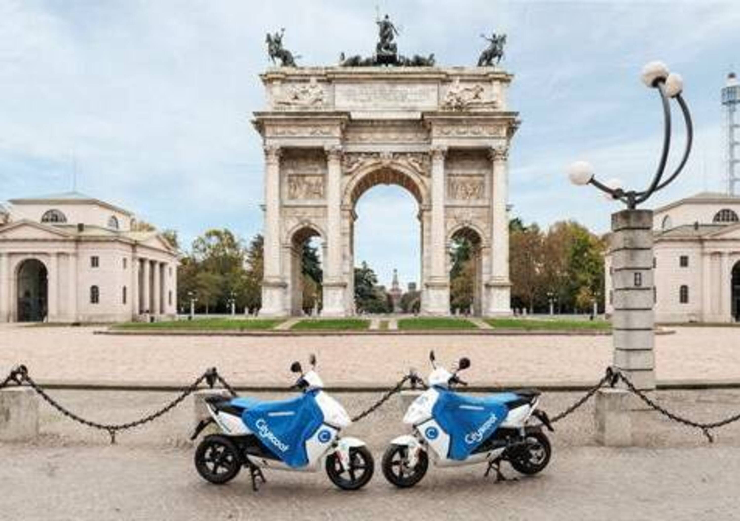 Cityscoot, la start-up francese di scooter sharing elettrico approda a Milano