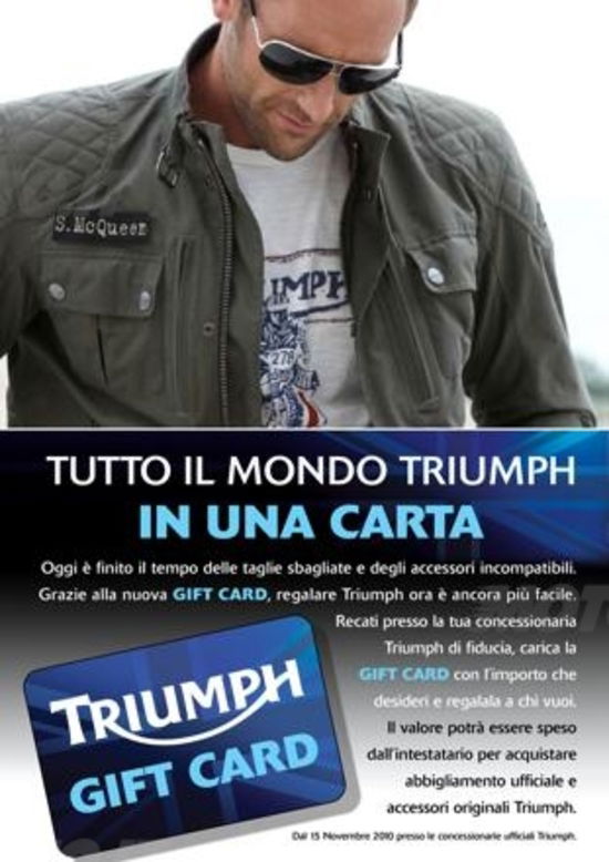 Triumph Gift Card