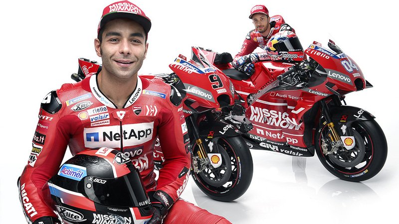La presentazione del Ducati team MotoGP 2019