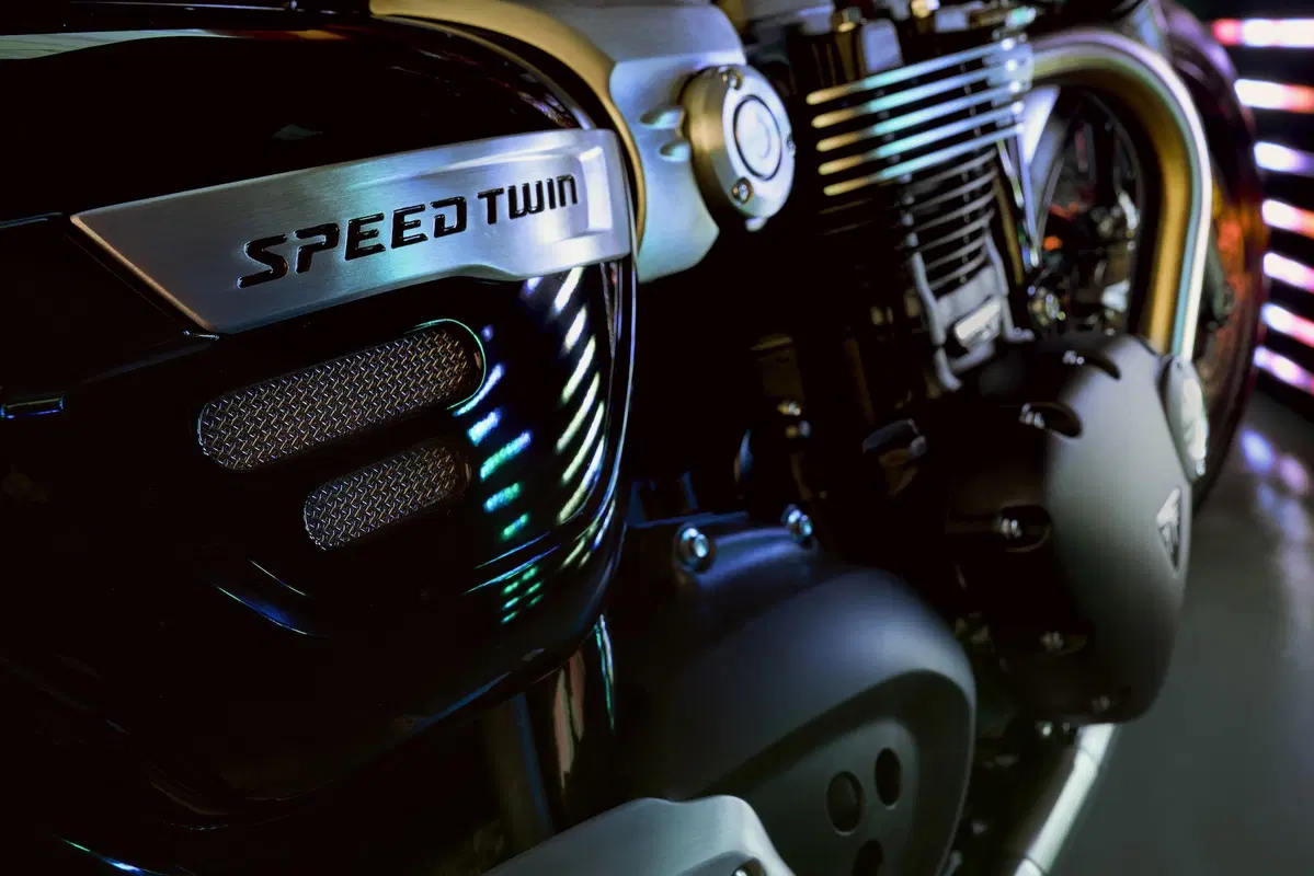 Triumph Speed Twin. Bella e brava