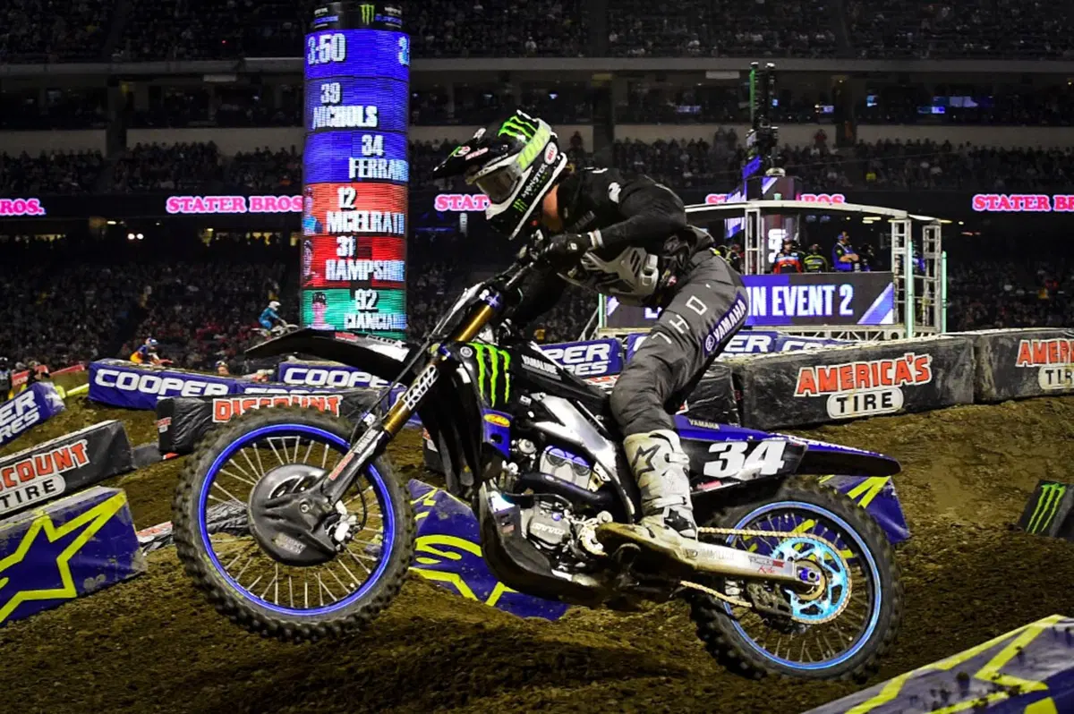 SX 2019. Webb alla prima in 450 ad Anaheim (12)