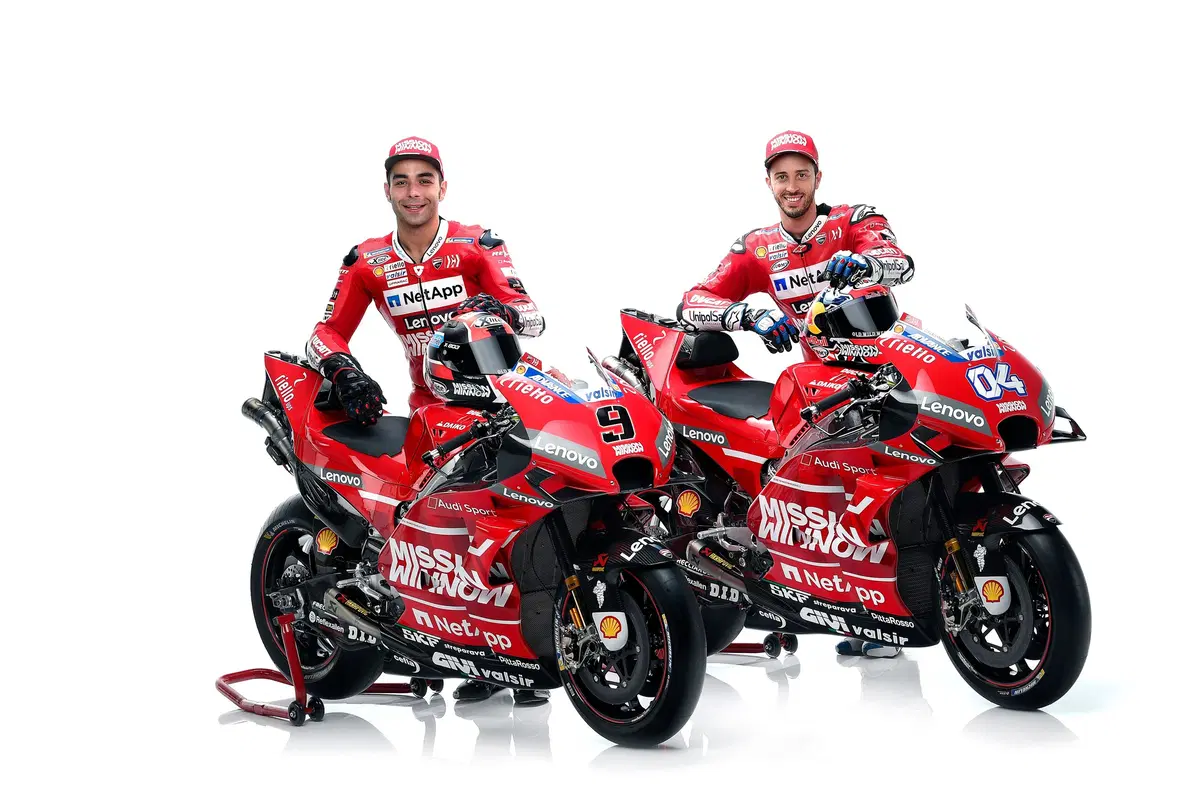 La presentazione del Ducati team MotoGP 2019