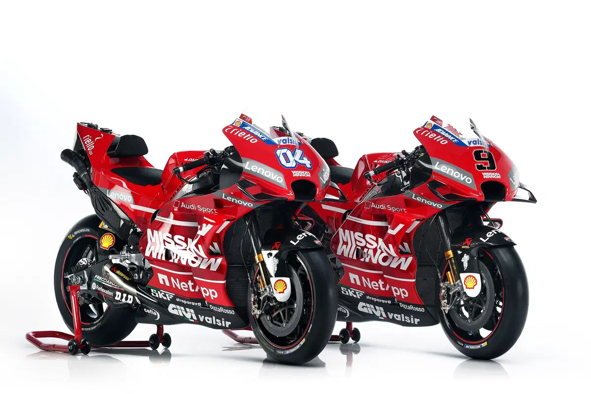 La presentazione del Ducati team MotoGP 2019