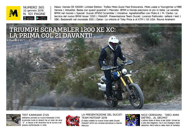 Magazine n&deg; 365, scarica e leggi il meglio di Moto.it 