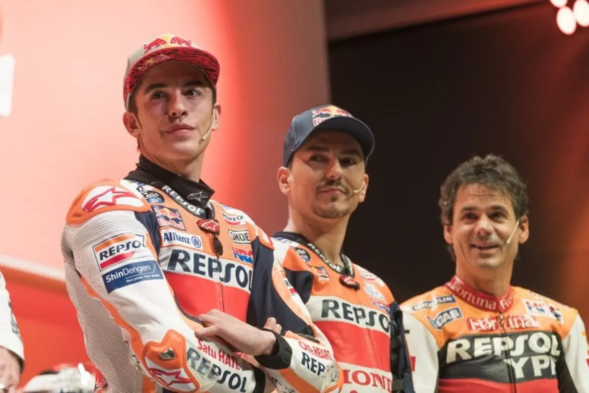 Honda MotoGP: la presentazione del "dream team" con Marquez e Lorenzo (2)