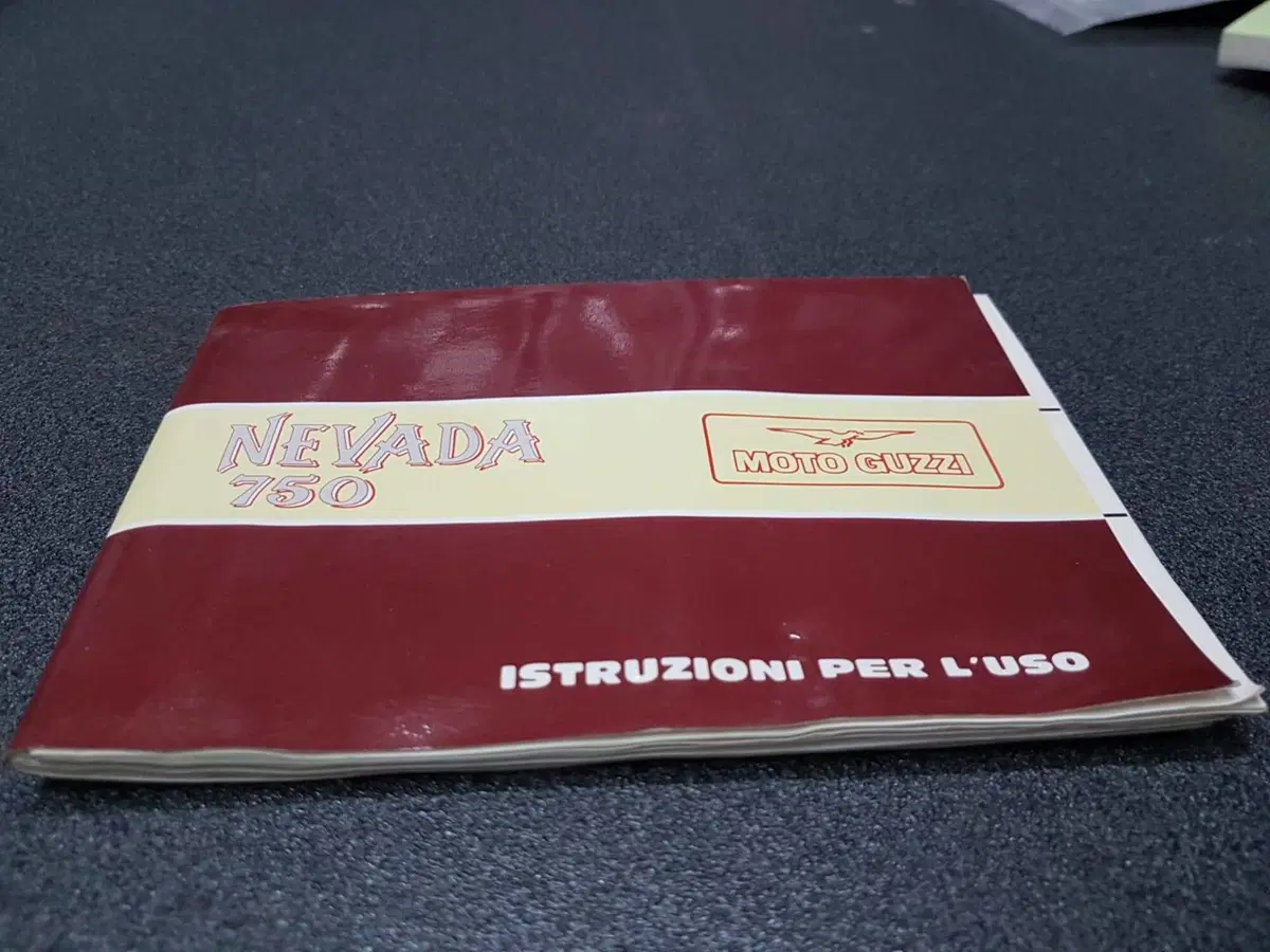 USO E MANUTENZIONE MANUALE MOTO GUZZI NEVADA 750