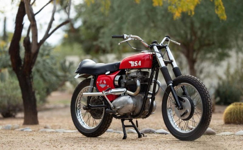 BSA Hornet del 1967: all&#039;asta un bellissimo esemplare di desert racer