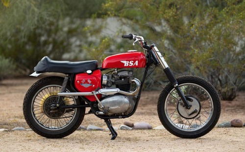 BSA Hornet del 1967: all'asta un bellissimo esemplare di desert racer (4)