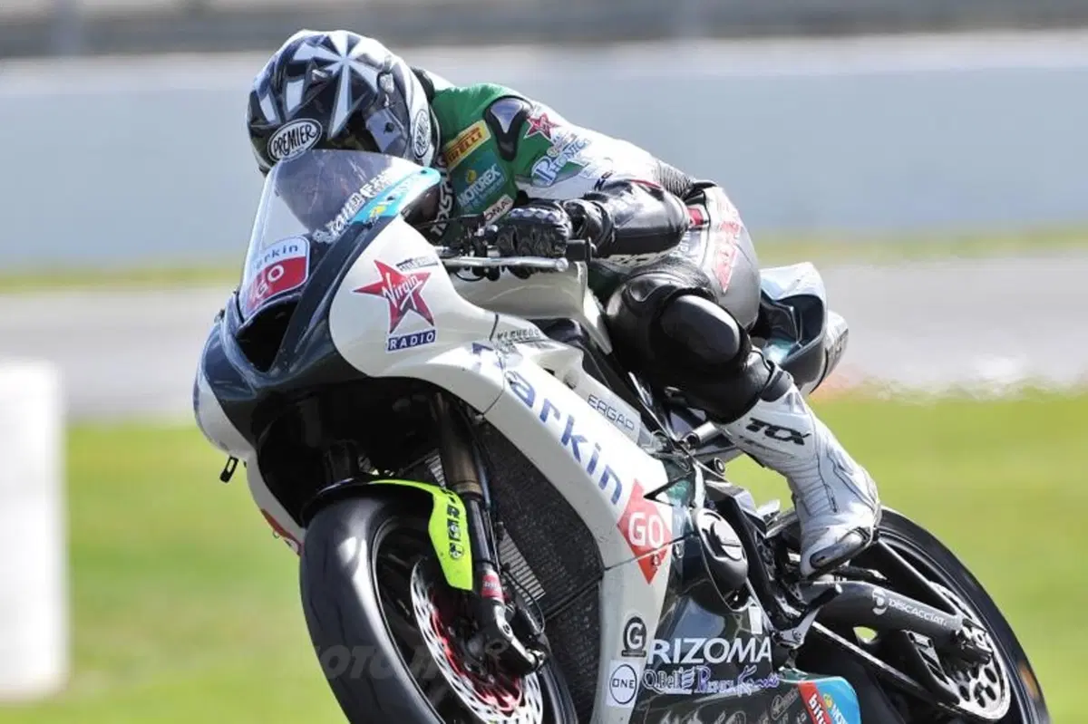 Ianuzzo in Supersport con Lorenzini e la Kawasaki (2)