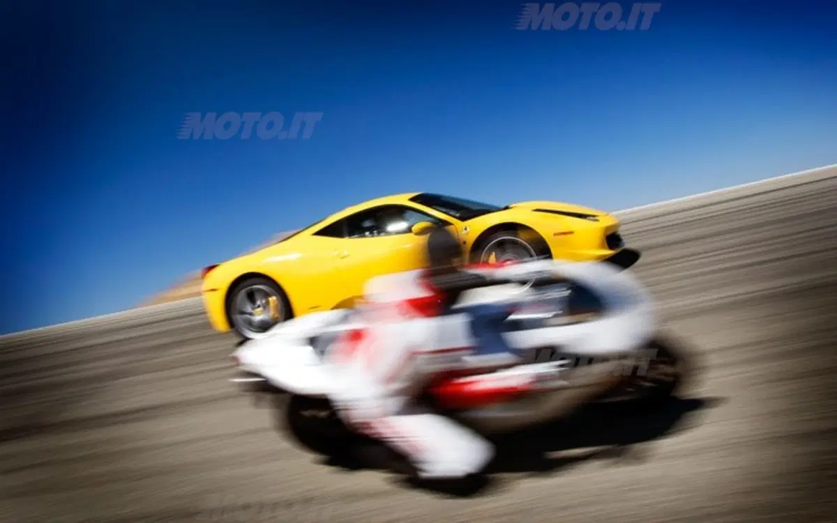 Ferrari 458 Italia vs Ducati 1198S: una sfida tutta italiana (2)