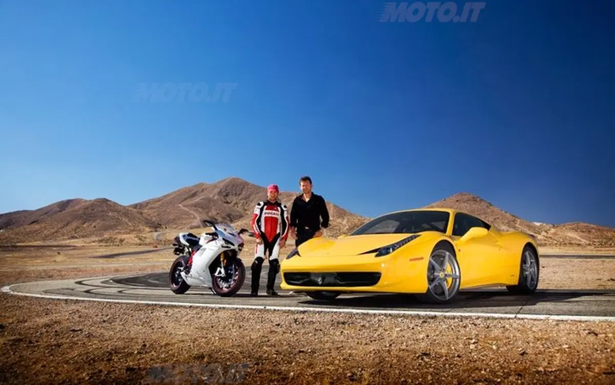 Ferrari 458 Italia vs Ducati 1198S: una sfida tutta italiana (6)