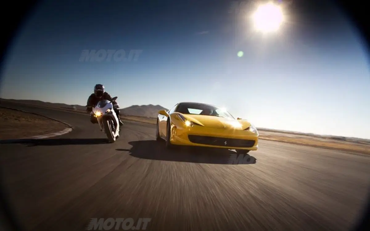 Ferrari 458 Italia vs Ducati 1198S: una sfida tutta italiana (7)