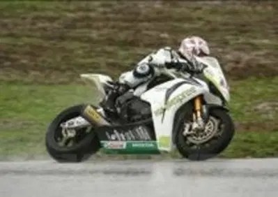 SBK. Test sotto la pioggia, Xaus il più veloce