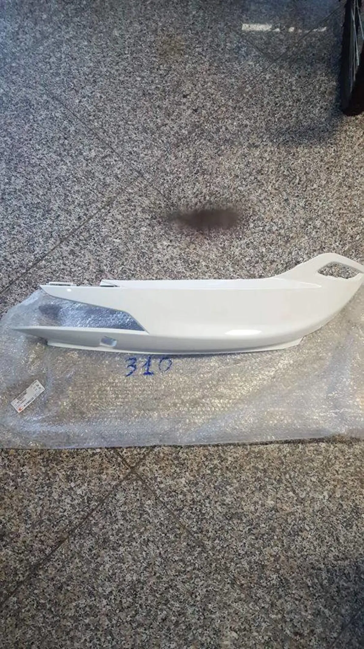FIANCHETTO SX BIANCO ICE PEOPLE 125 200 300 GT Kymco