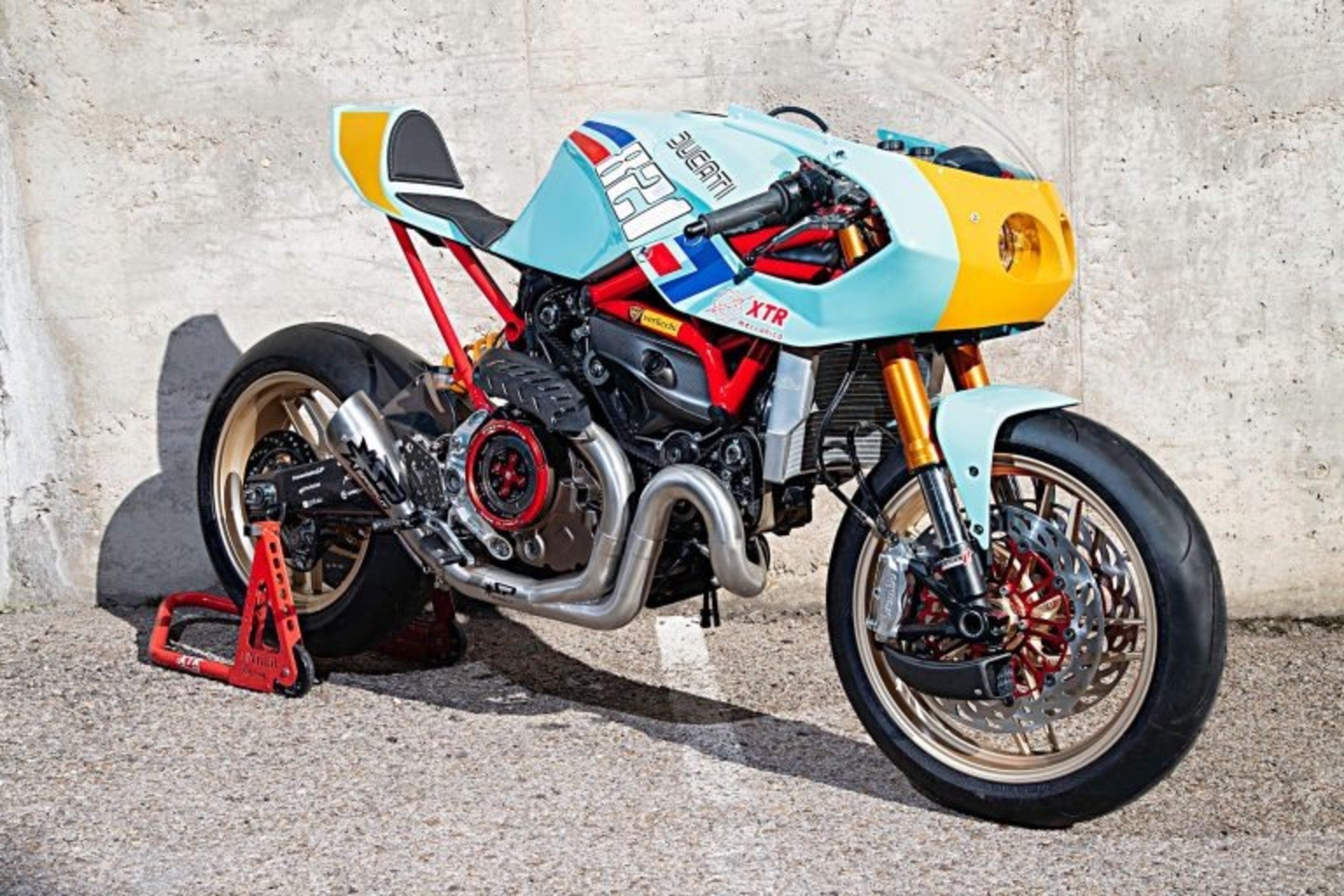 Ducati Monster 821 Pantah: una caf&eacute; racer pensata per le prestazioni