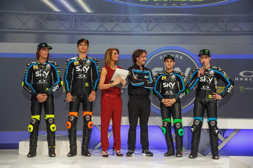 Presentato lo Sky Racing Team VR46 di Moto2 e Moto3 (3)