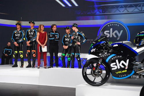 Presentato lo Sky Racing Team VR46 di Moto2 e Moto3 (5)