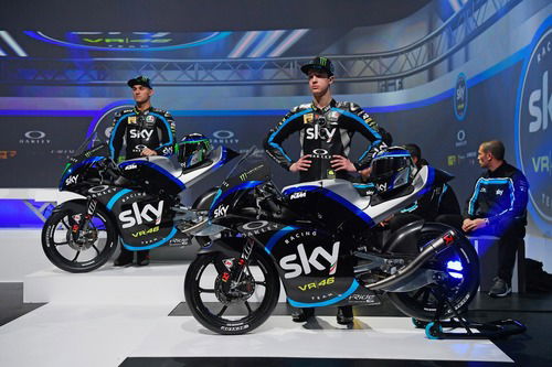 Presentato lo Sky Racing Team VR46 di Moto2 e Moto3 (7)