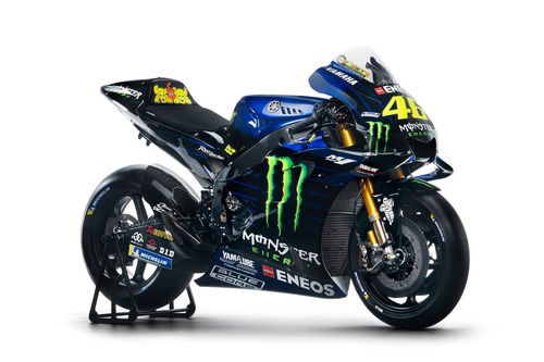 MotoGP. Yamaha svela la livrea 2019 di Rossi e Viñales (3)