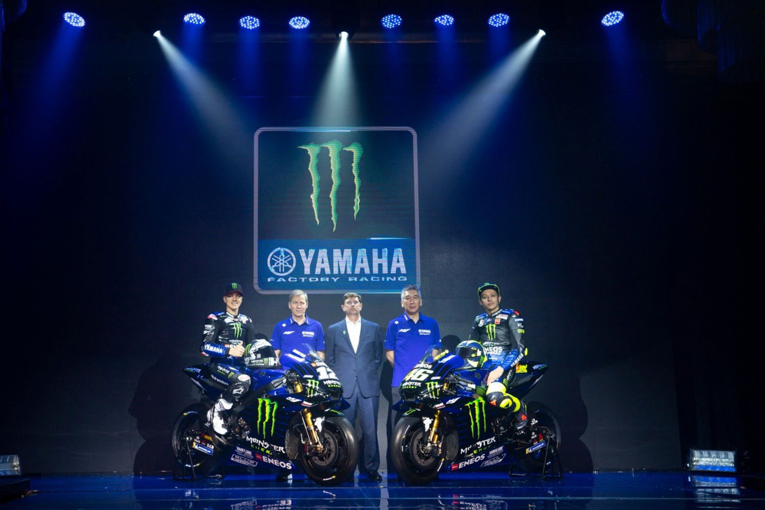 MotoGP. Yamaha svela la livrea 2019 di Rossi e Viñales